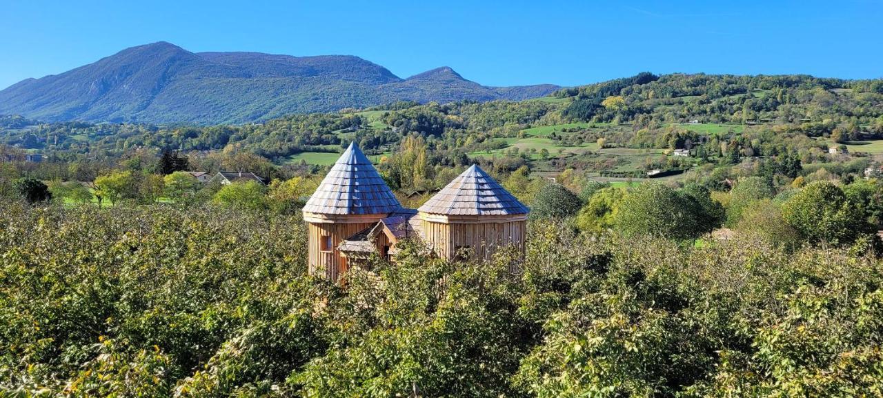 Roulottes Au Pied Du Vercors Saint-Jean-en-Royans Εξωτερικό φωτογραφία
